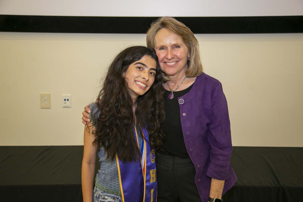 CHC Students recognized at Honors Ceremony.