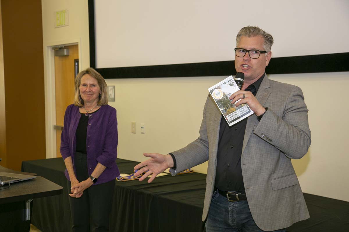 CHC Students recognized at Honors Ceremony.