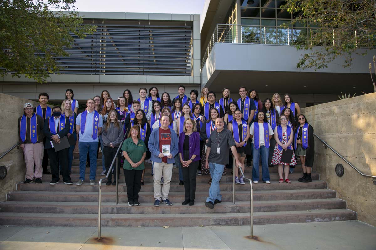 CHC Students recognized at Honors Ceremony.