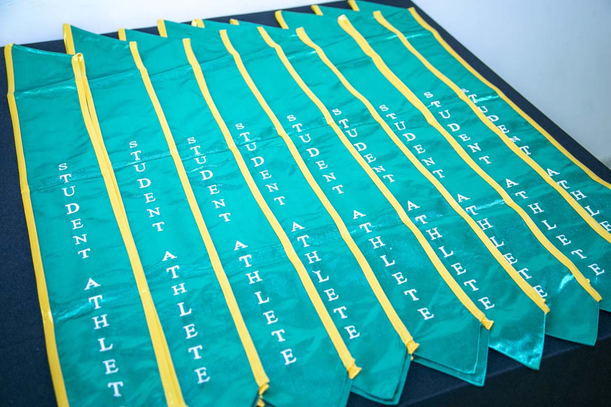 CHC Student Athletes are recognized at Athletics Banquet.