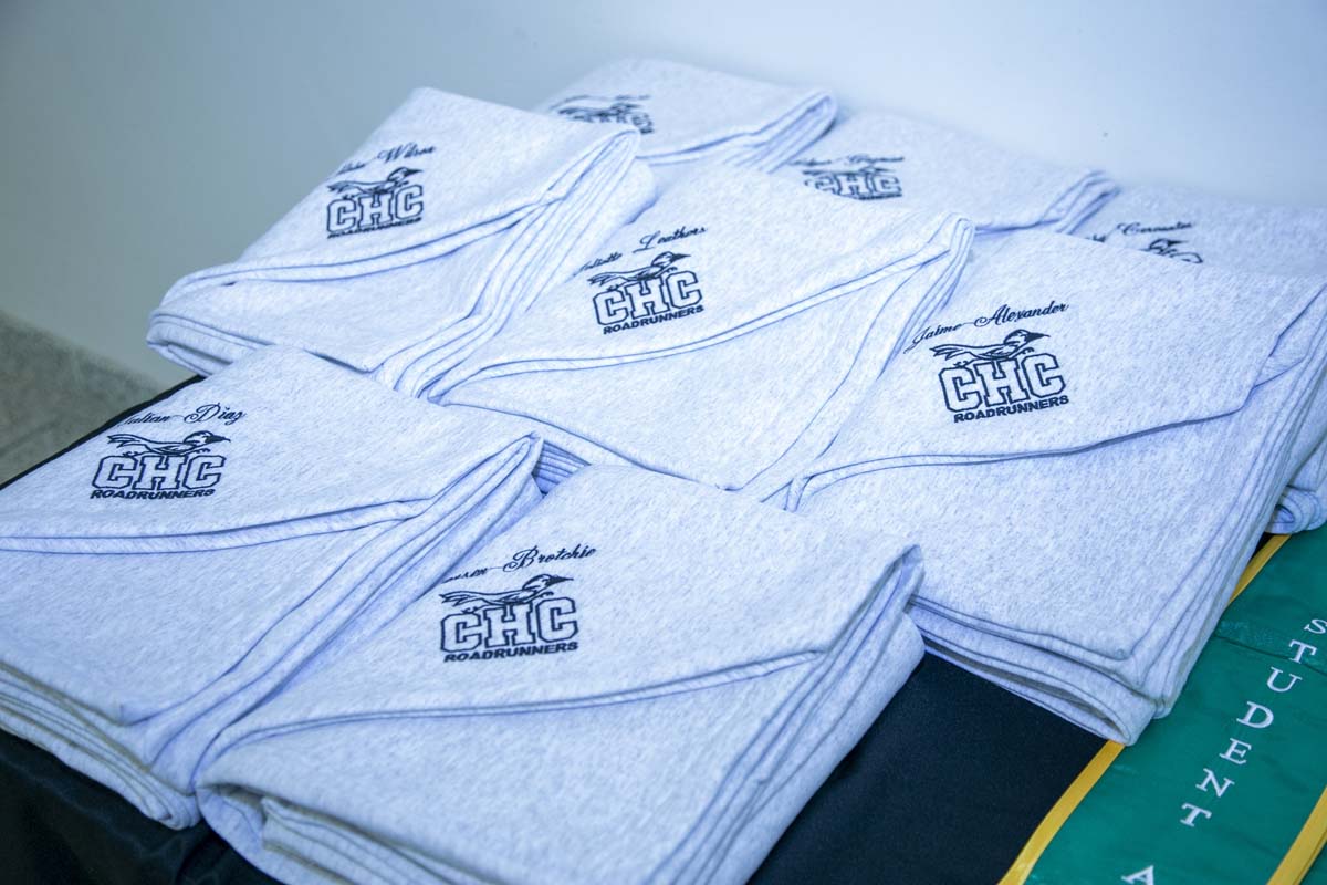 CHC Student Athletes are recognized at Athletics Banquet.