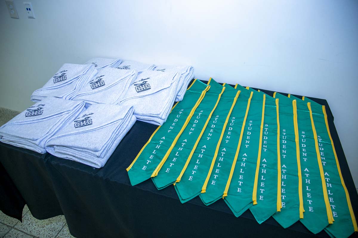 CHC Student Athletes are recognized at Athletics Banquet.