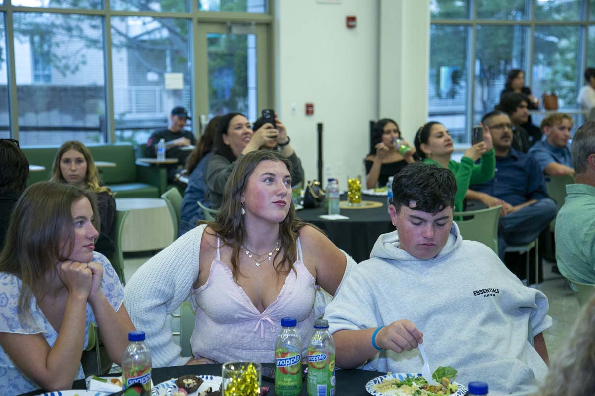 CHC Student Athletes are recognized at Athletics Banquet.