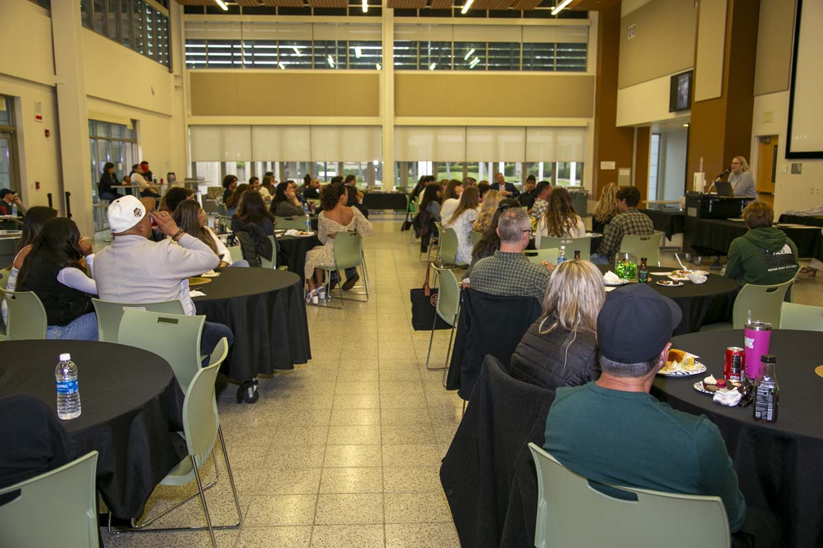 CHC Student Athletes are recognized at Athletics Banquet.