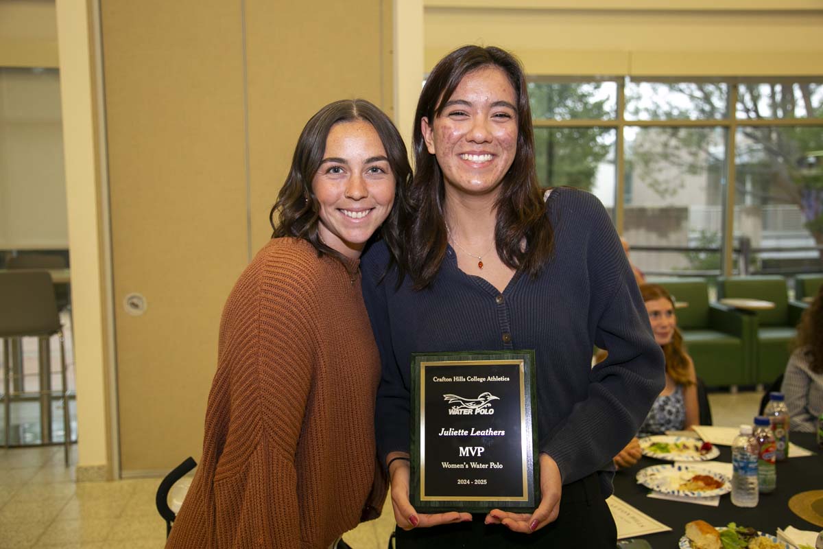 CHC Student Athletes are recognized at Athletics Banquet.