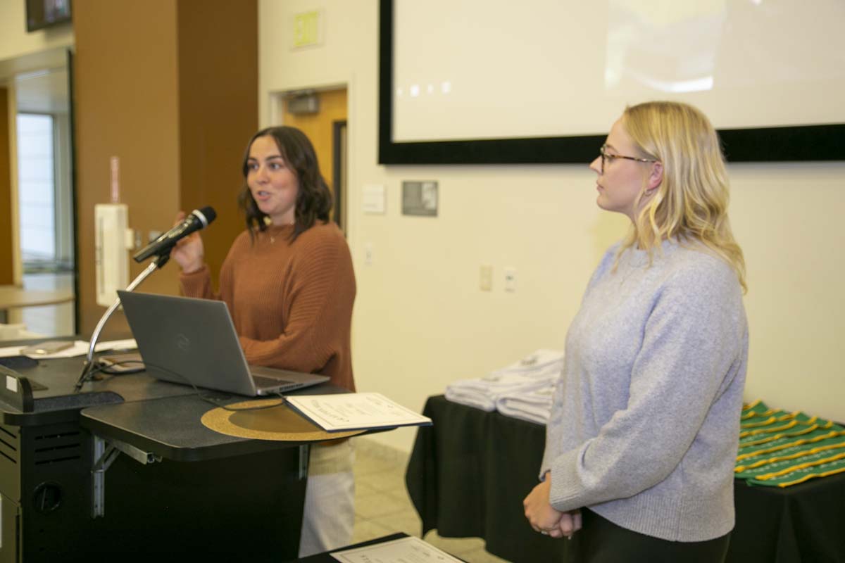 CHC Student Athletes are recognized at Athletics Banquet.