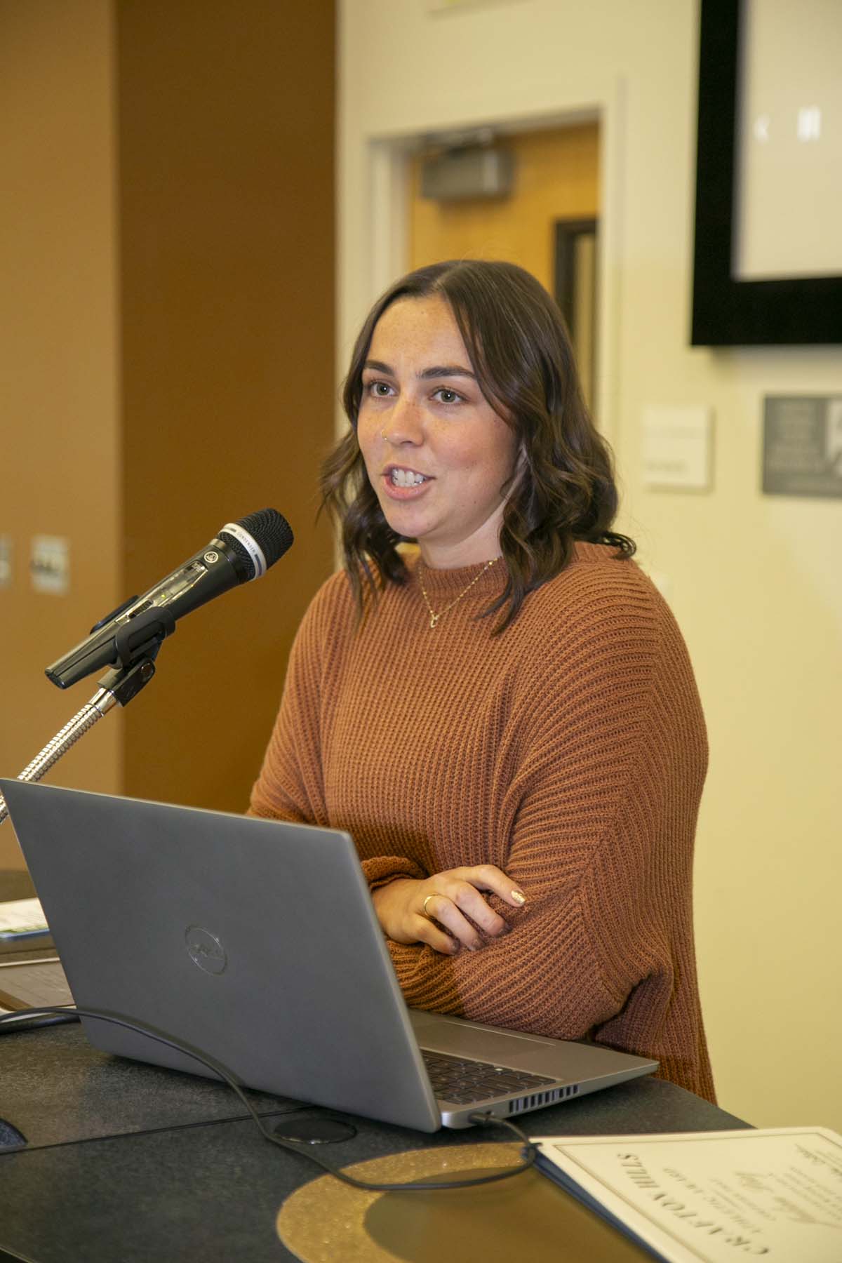 CHC Student Athletes are recognized at Athletics Banquet.
