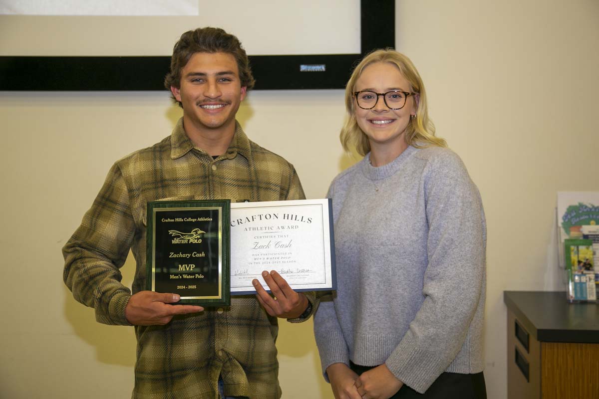 CHC Student Athletes are recognized at Athletics Banquet.