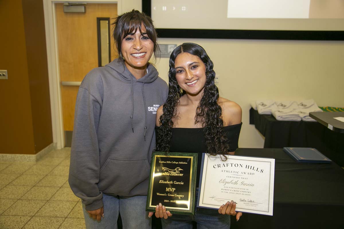CHC Student Athletes are recognized at Athletics Banquet.