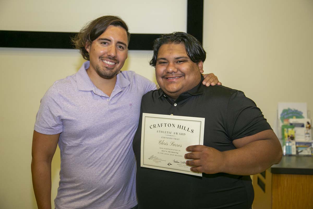 CHC Student Athletes are recognized at Athletics Banquet.