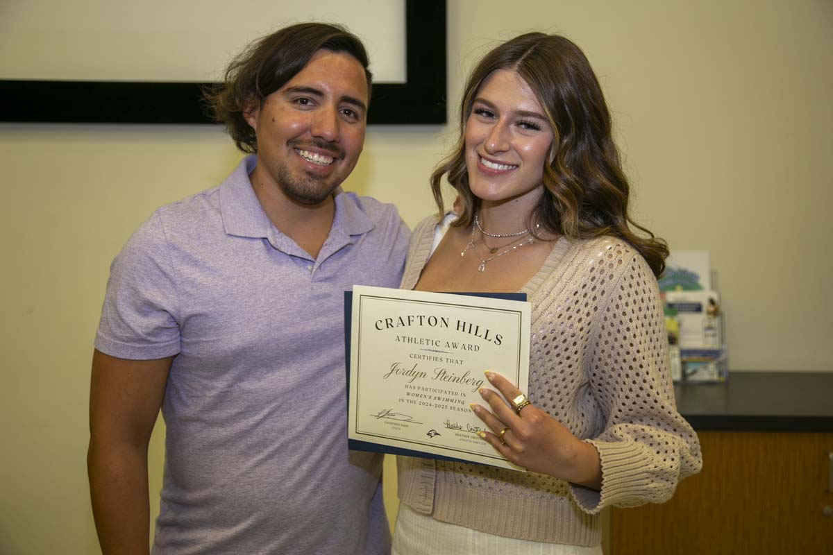 CHC Student Athletes are recognized at Athletics Banquet.