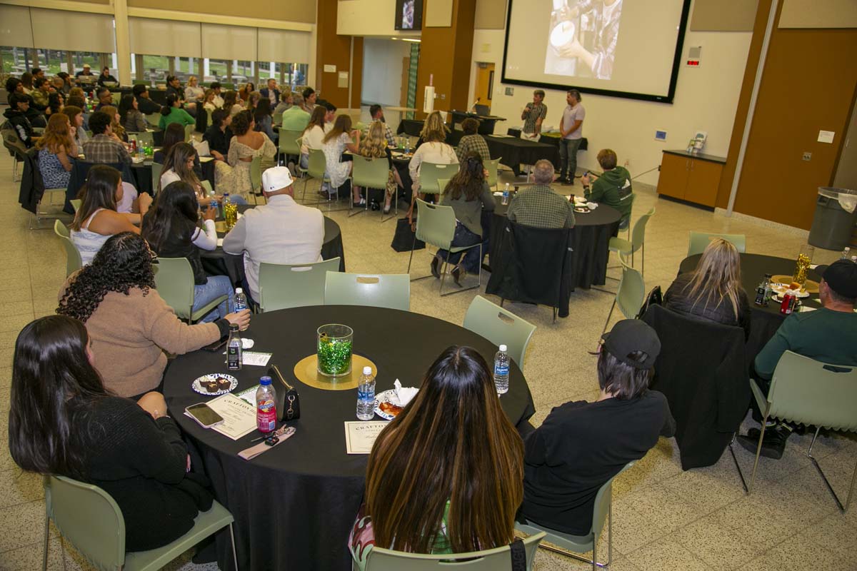 CHC Student Athletes are recognized at Athletics Banquet.