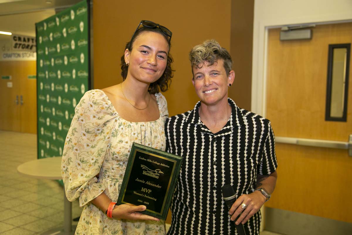 CHC Student Athletes are recognized at Athletics Banquet.