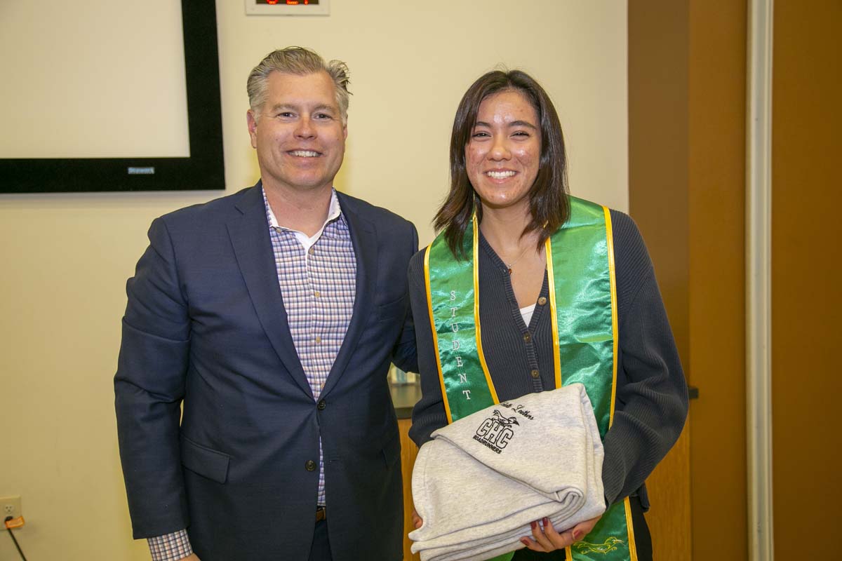 CHC Student Athletes are recognized at Athletics Banquet.