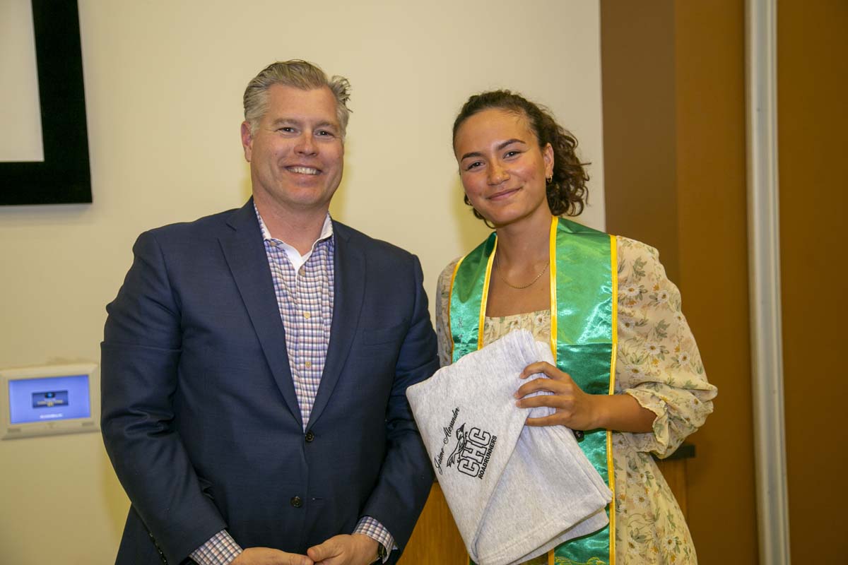 CHC Student Athletes are recognized at Athletics Banquet.