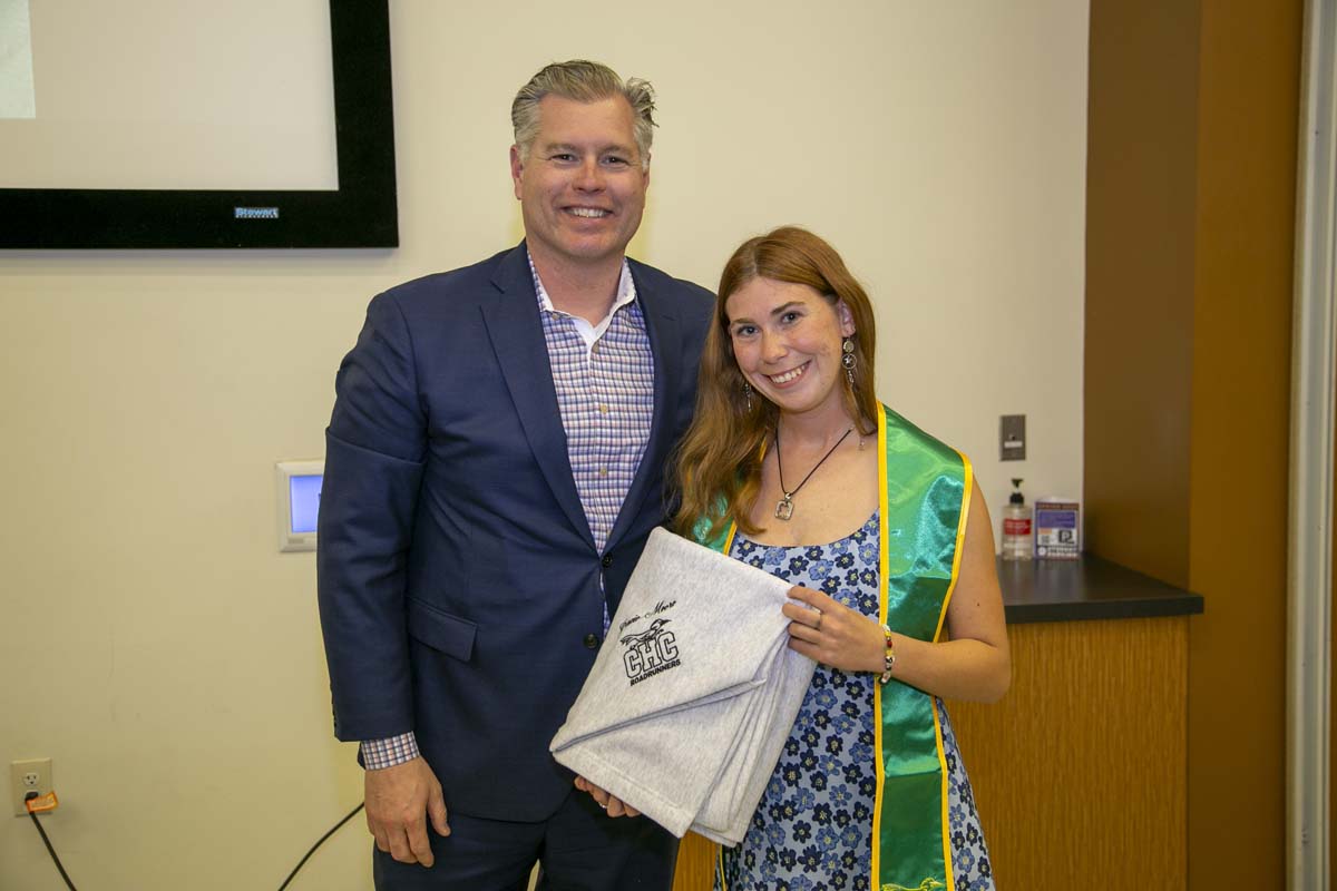 CHC Student Athletes are recognized at Athletics Banquet.