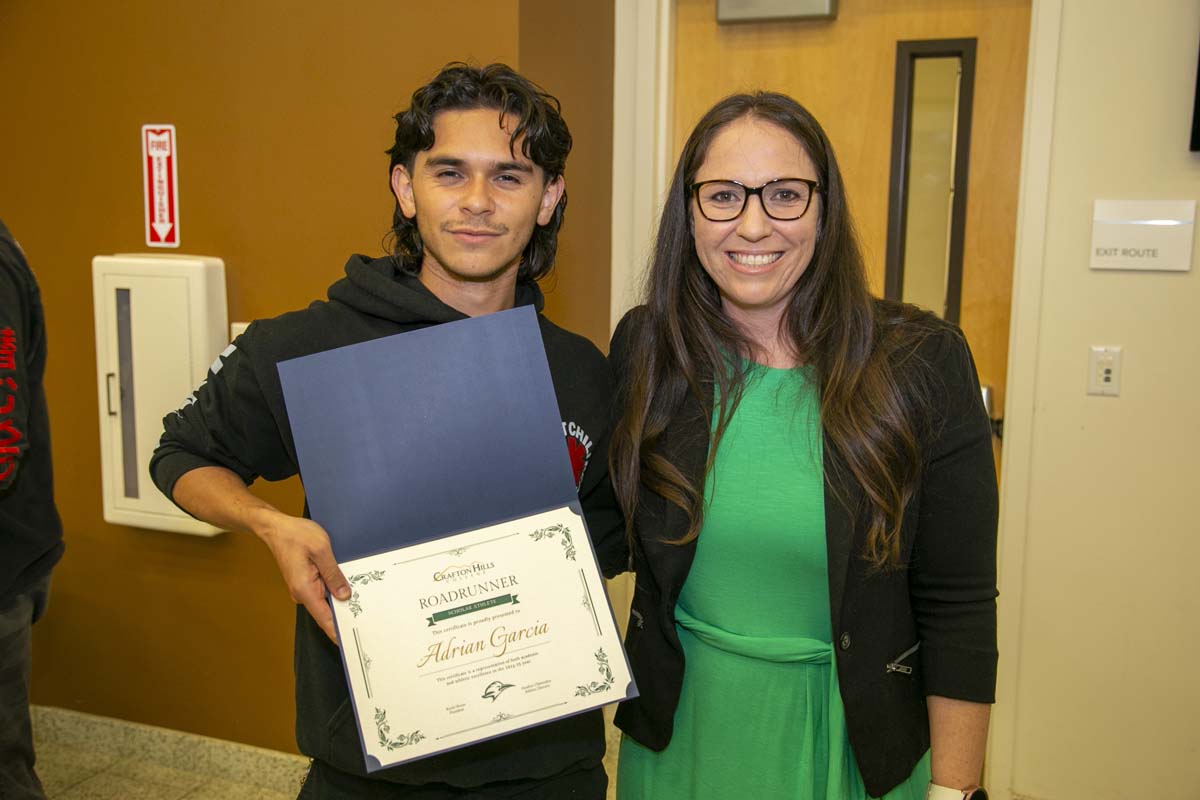 CHC Student Athletes are recognized at Athletics Banquet.