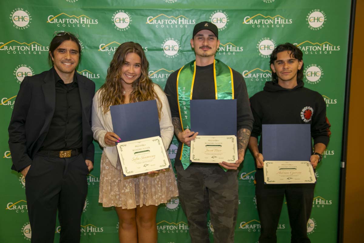 CHC Student Athletes are recognized at Athletics Banquet.