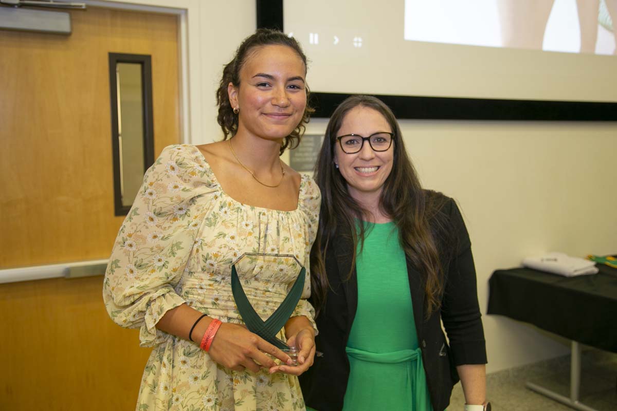 CHC Student Athletes are recognized at Athletics Banquet.