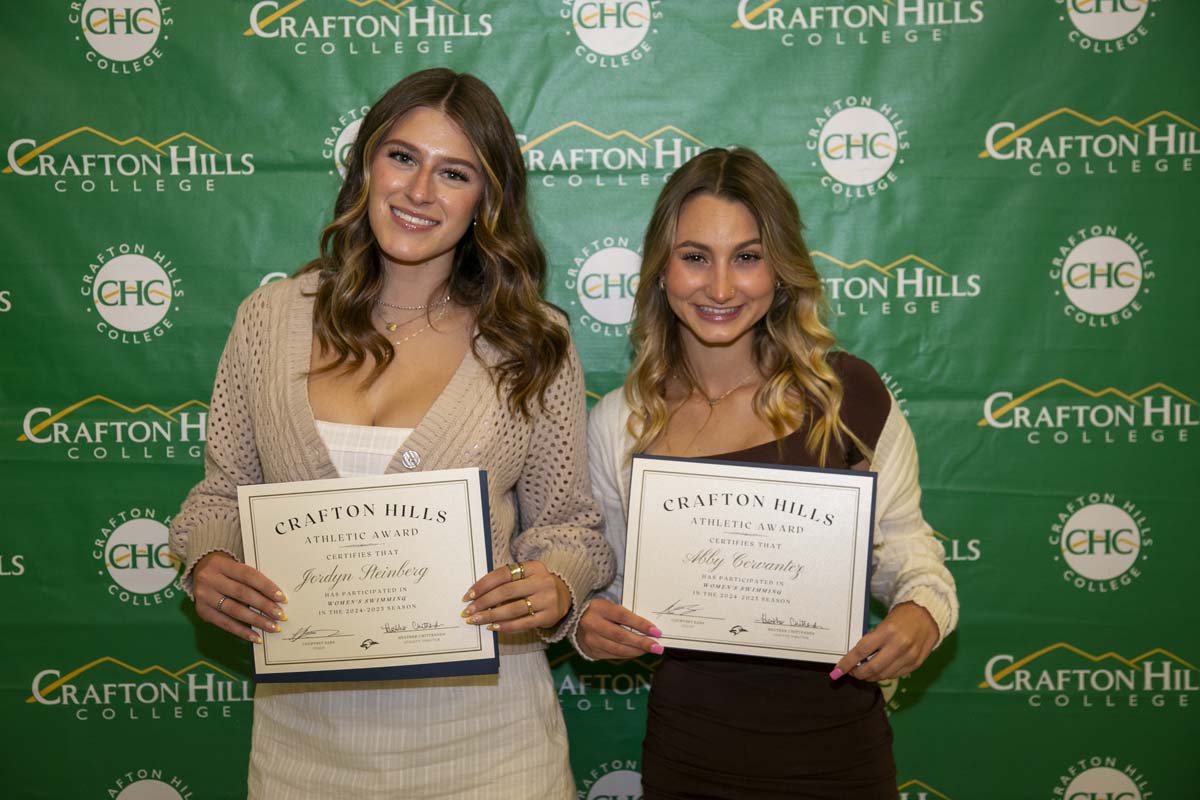 CHC Student Athletes are recognized at Athletics Banquet.