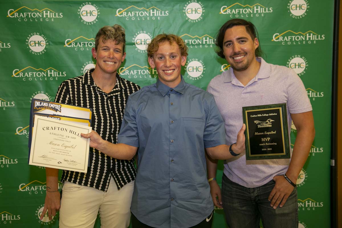 CHC Student Athletes are recognized at Athletics Banquet.
