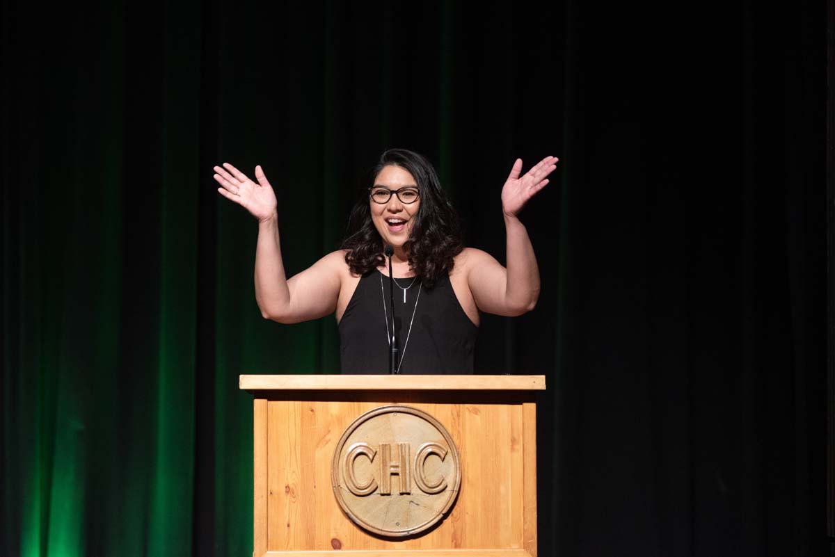 Students attend EOPS Recognition Ceremony.