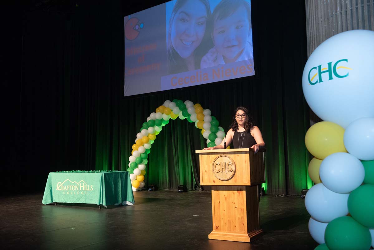 Students attend EOPS Recognition Ceremony.