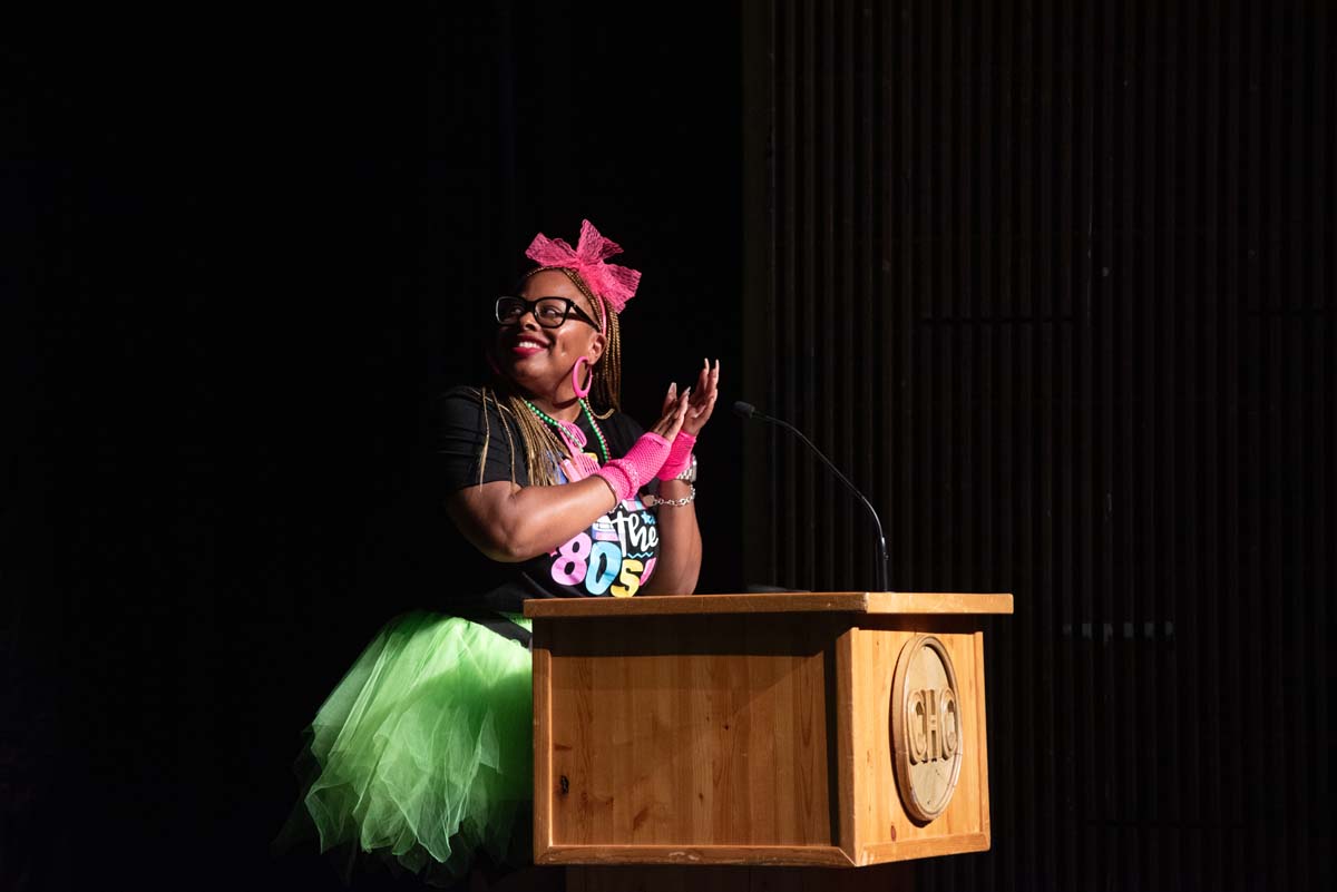 Students attend EOPS Recognition Ceremony.