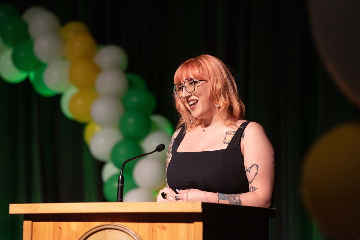 Students attend EOPS Recognition Ceremony.