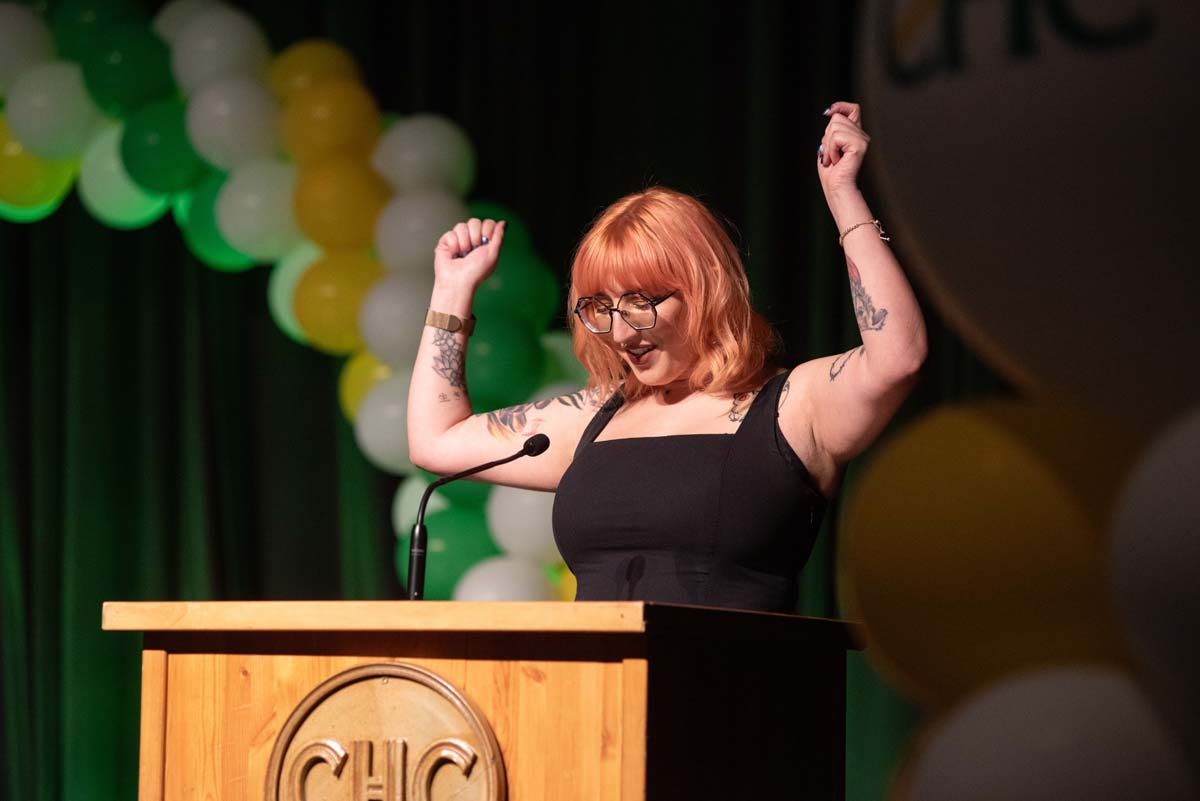 Students attend EOPS Recognition Ceremony.