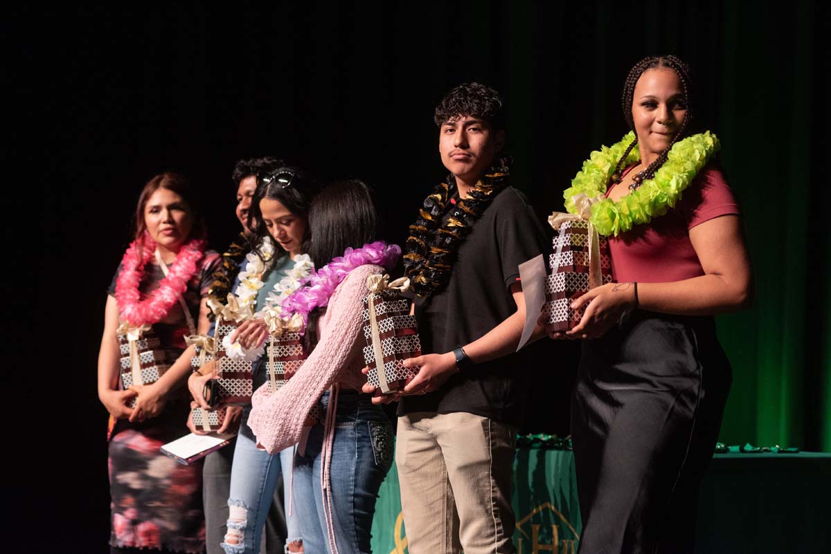 Students attend EOPS Recognition Ceremony.