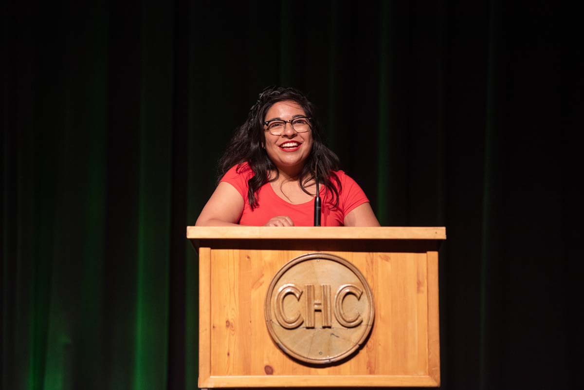 Students attend EOPS Recognition Ceremony.