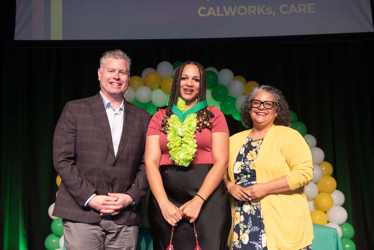 Students attend EOPS Recognition Ceremony.