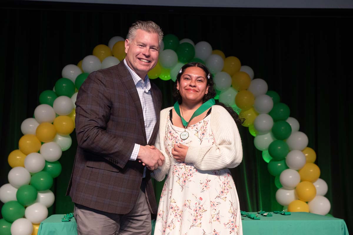 Students attend EOPS Recognition Ceremony.