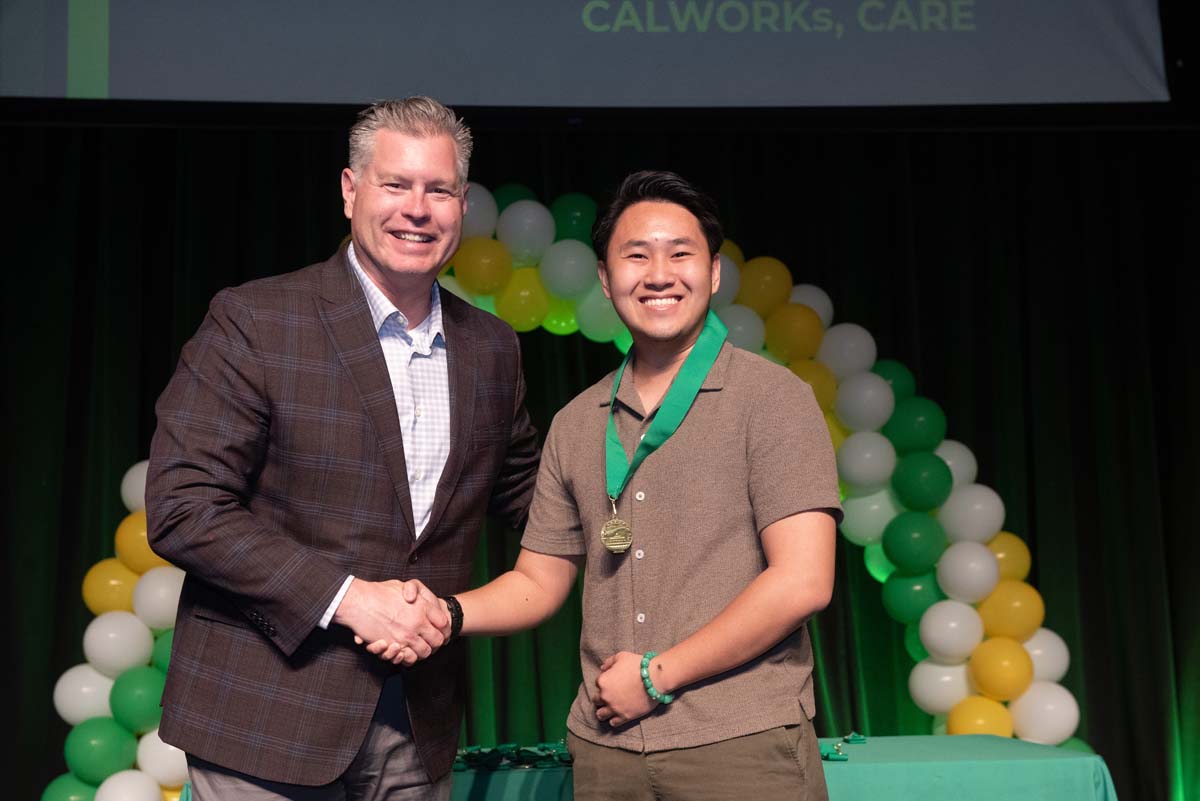 Students attend EOPS Recognition Ceremony.