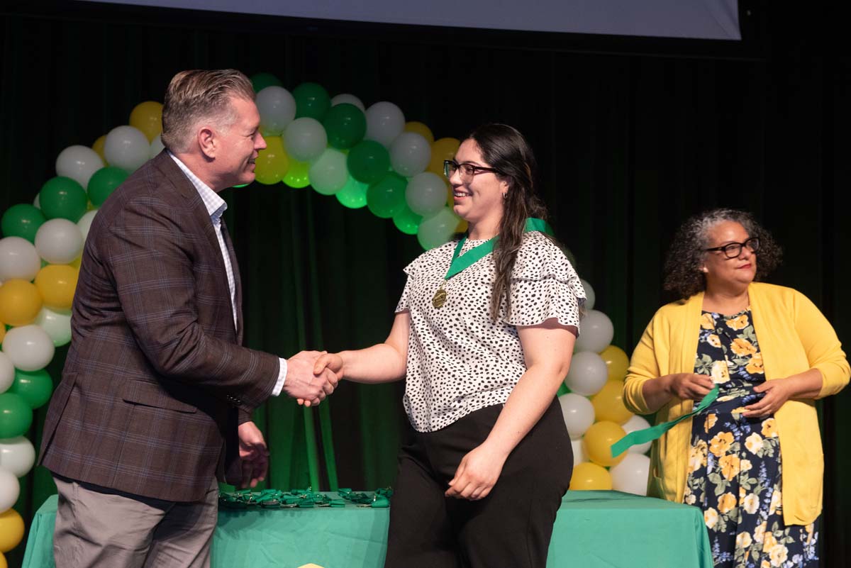 Students attend EOPS Recognition Ceremony.