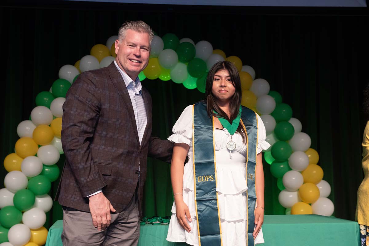 Students attend EOPS Recognition Ceremony.