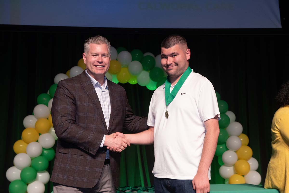 Students attend EOPS Recognition Ceremony.