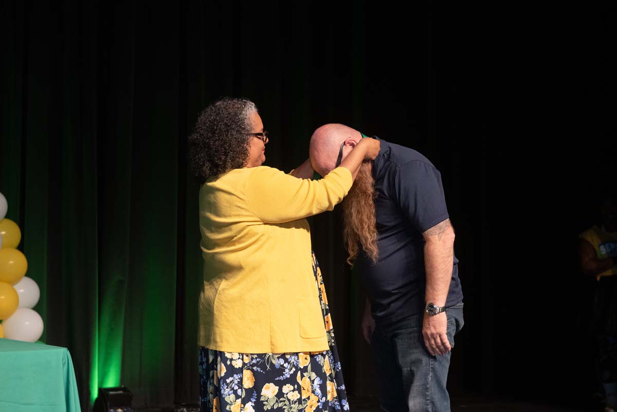 Students attend EOPS Recognition Ceremony.