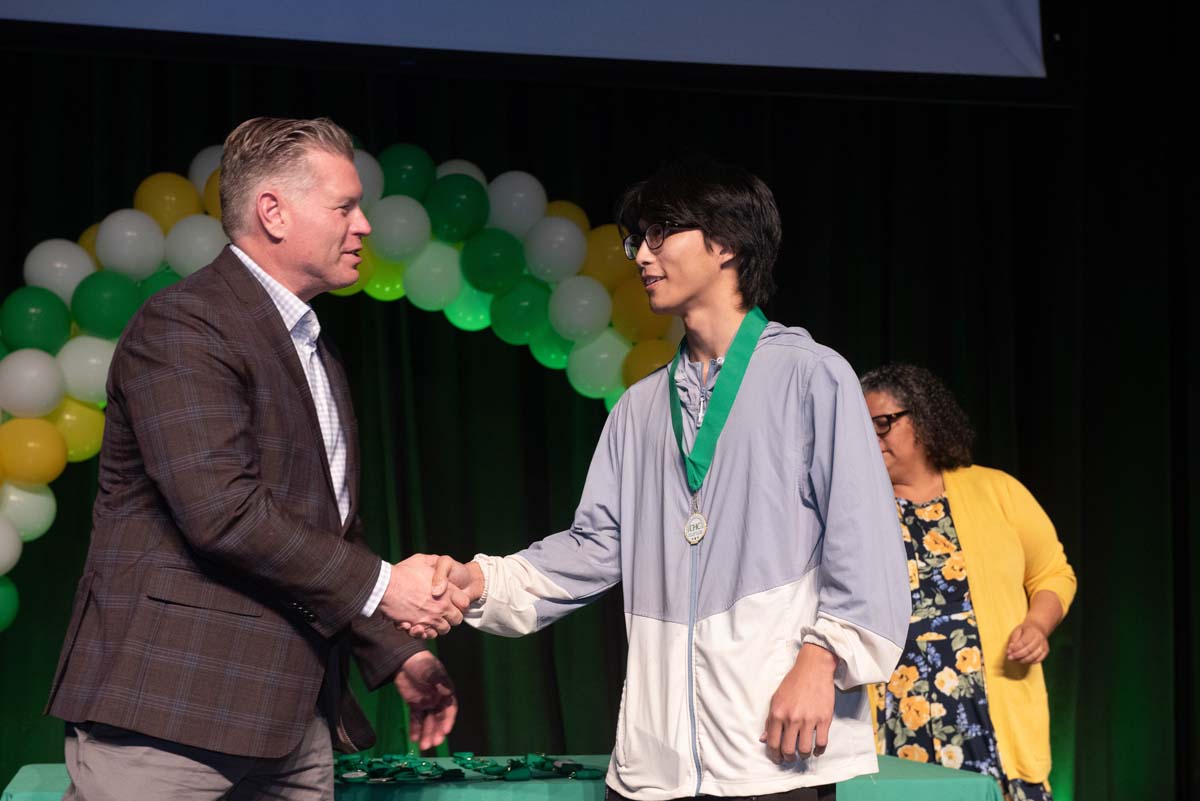 Students attend EOPS Recognition Ceremony.