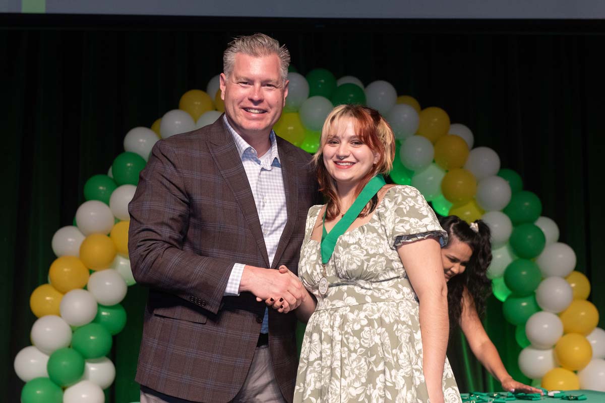 Students attend EOPS Recognition Ceremony.