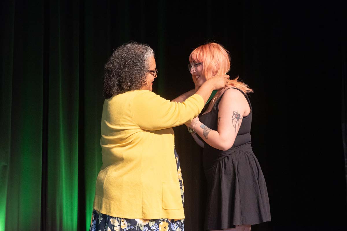 Students attend EOPS Recognition Ceremony.