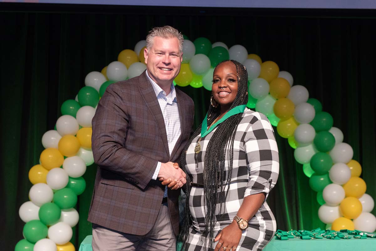 Students attend EOPS Recognition Ceremony.