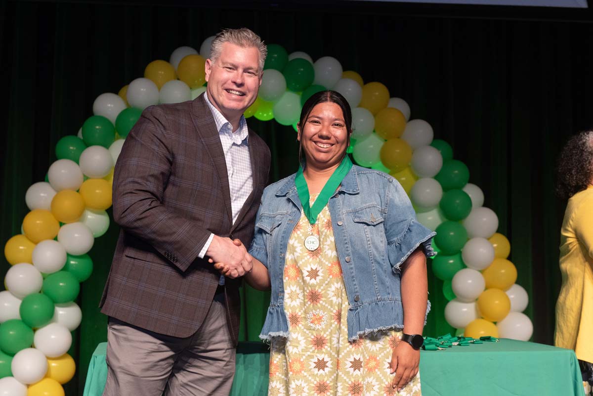 Students attend EOPS Recognition Ceremony.