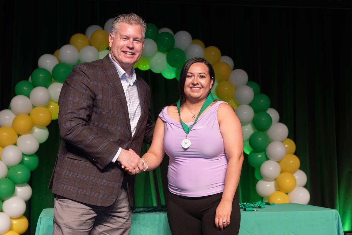 Students attend EOPS Recognition Ceremony.