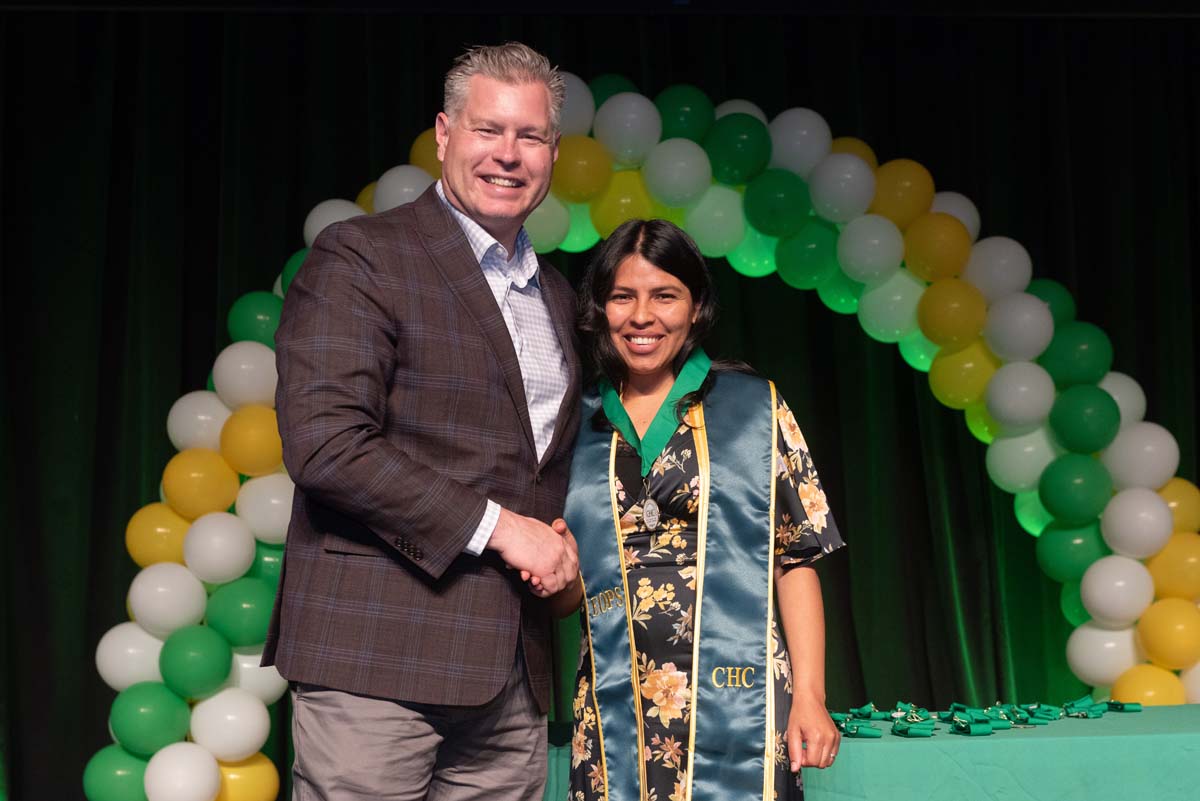 Students attend EOPS Recognition Ceremony.