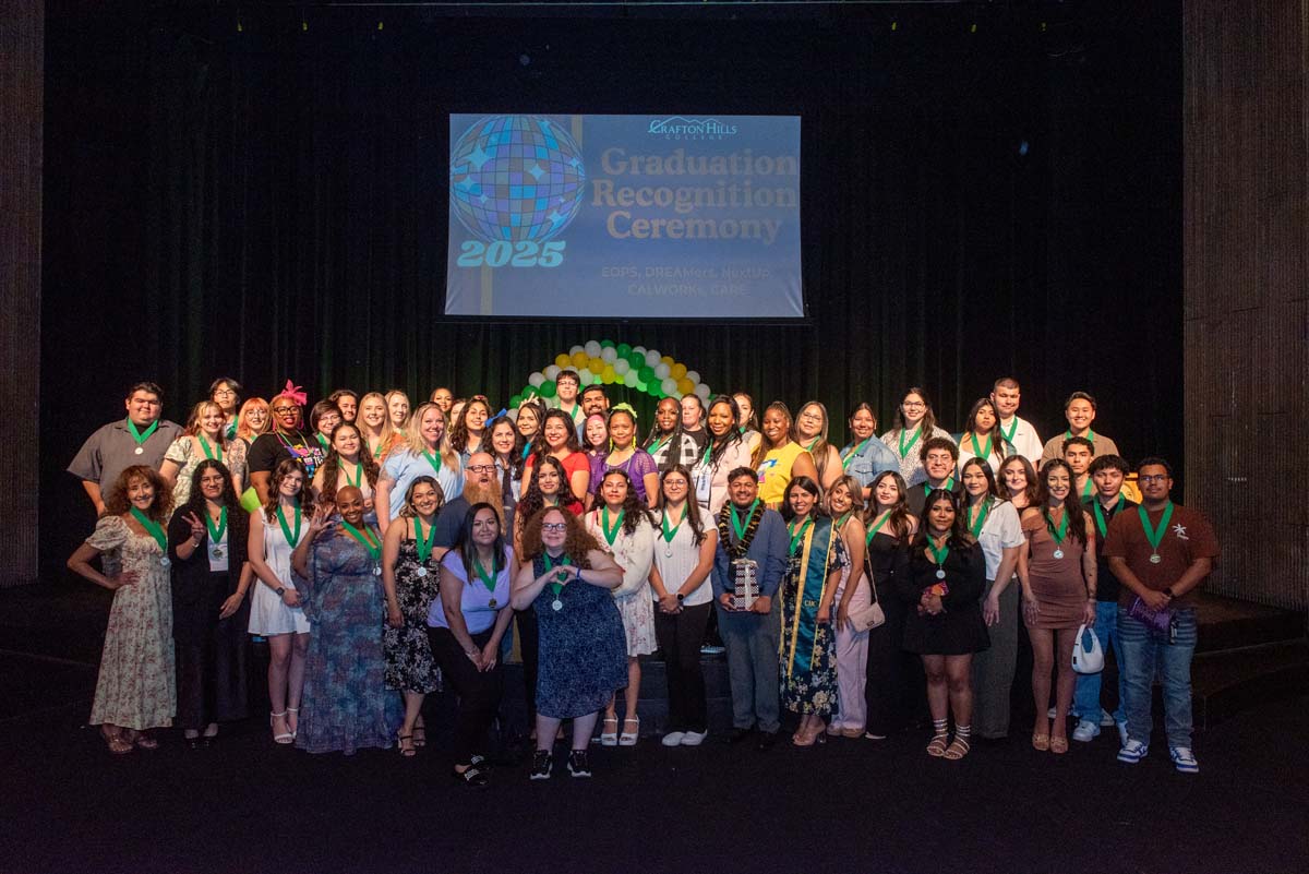 Students attend EOPS Recognition Ceremony.