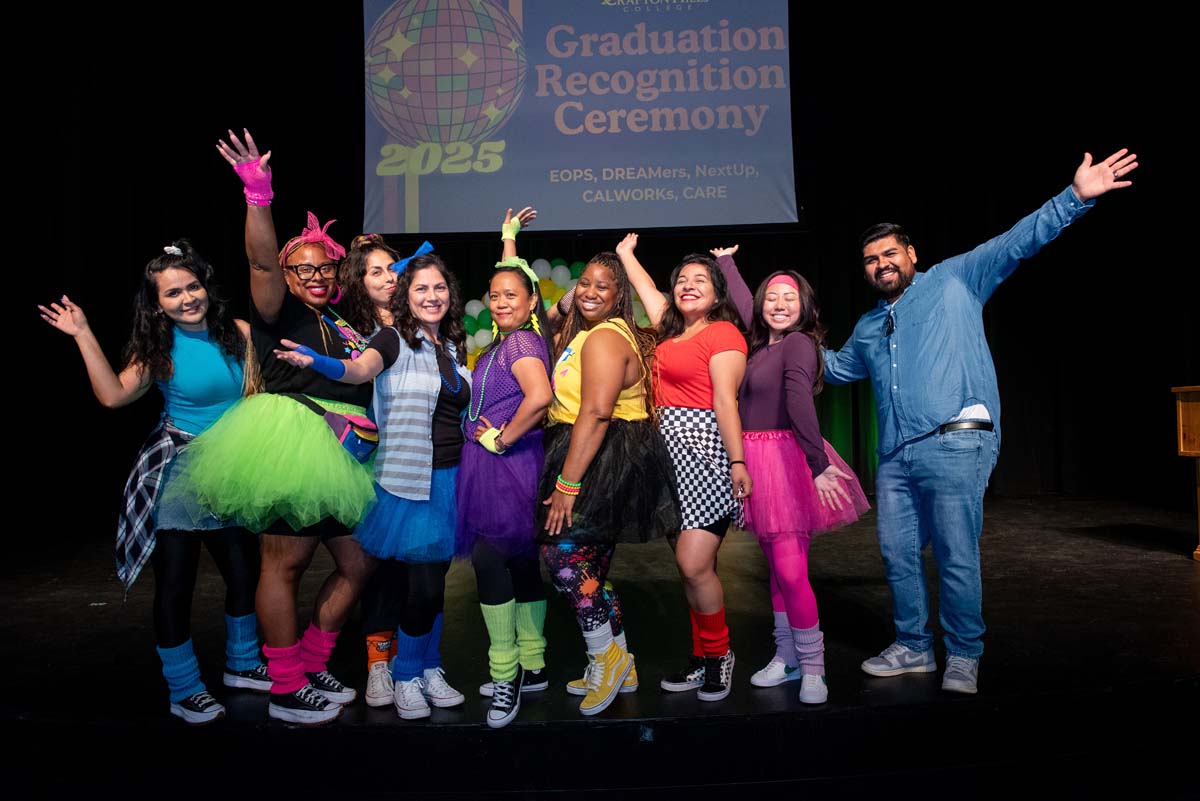 Students attend EOPS Recognition Ceremony.