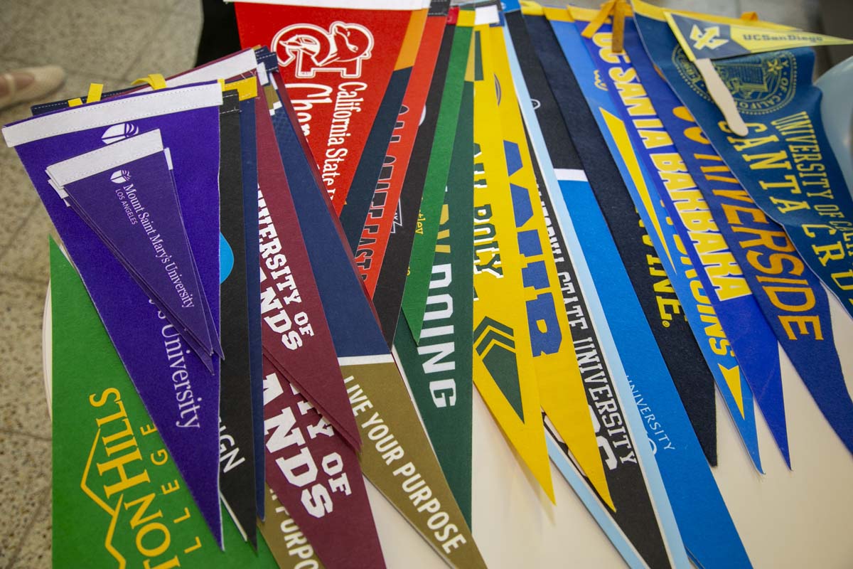 Transfer students atttend a Transfer Celebration at CHC.