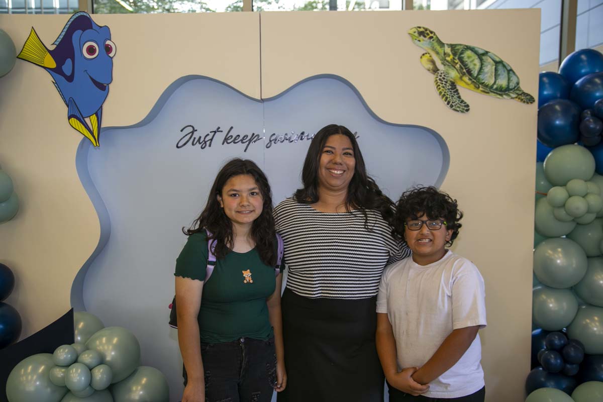 Transfer students atttend a Transfer Celebration at CHC.